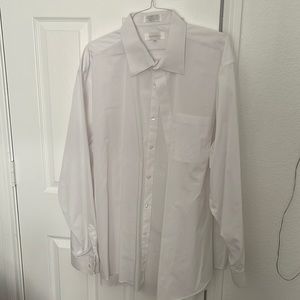 Nice dress shirt, neck 19.5, 38-39, white
